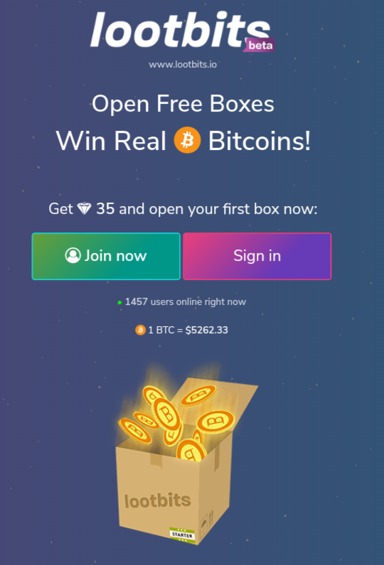 Lootbits Io Review Open Free Bitcoin Loot Boxes Earn Free - 